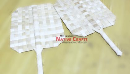 Lauhala / Pandanus Rectangle Fans